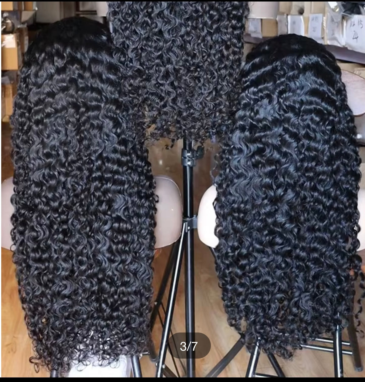 Burmese Curly HD Lace Wig